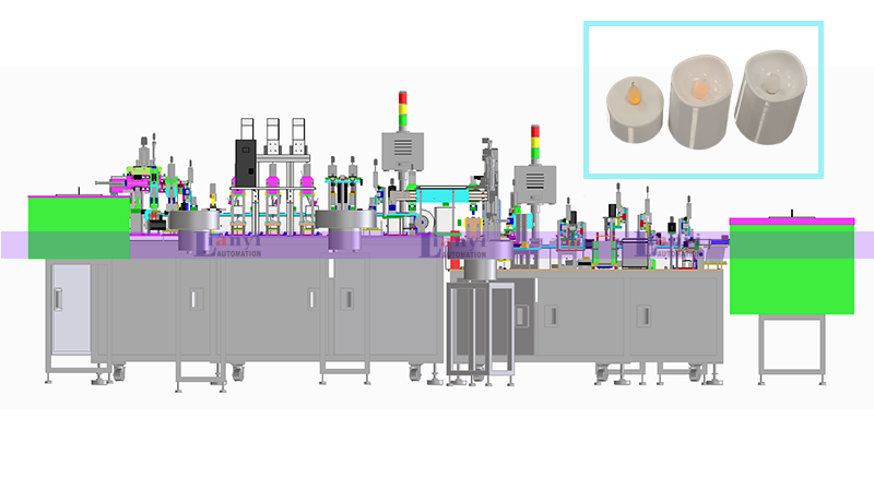 電子蠟燭燈具自動化組裝生產（chǎn）設備